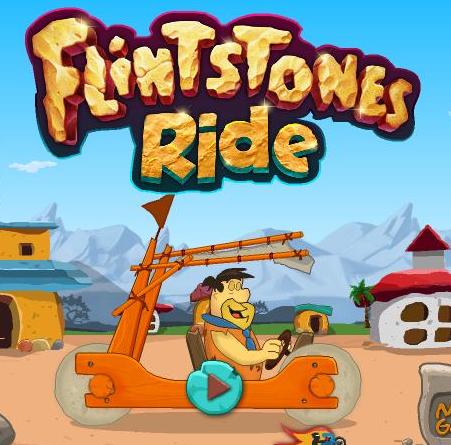 play flintstones ride flash game 2014 new online free